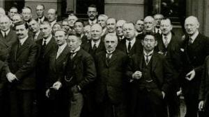 1921年，第一次ICS会议上的代表